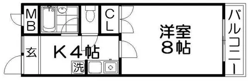 ルナコート【3階】の間取り