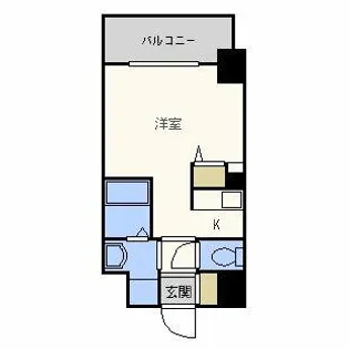 アクアプレイス梅田Ⅱ【3階】の間取り