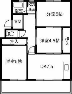 メイホーハイツ【103号室】の間取り