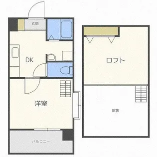 グレース黒崎【8階】の間取り