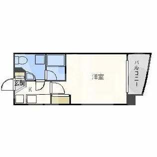 SERENiTE天六西【4階】の間取り