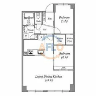 ISM今里【5階】の間取り