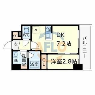 リアライズ小路【5階】の間取り