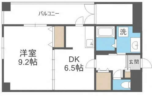 アイビス新梅田【4階】の間取り