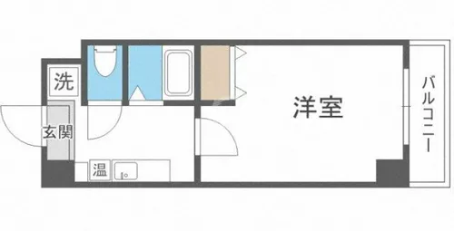 ルミエール花園Ⅱ【5階】の間取り