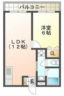 パークヒルズオアシス【2階】の間取り