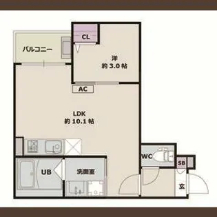 Jack koshiro 1【1階】の間取り