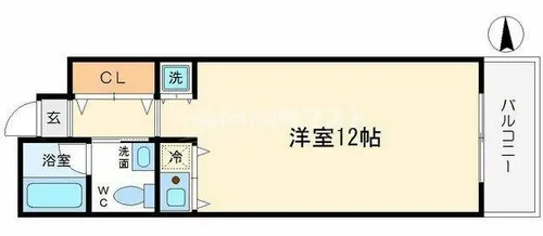 ZEN【10階】の間取り