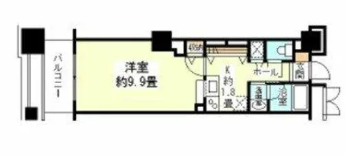 樹樹ガーデン【9階】の間取り