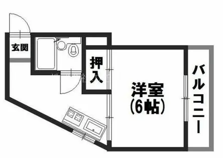 セブンスパークアパートメント【5階】の間取り