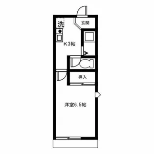EAST COURT 両郷A【101号室】の間取り