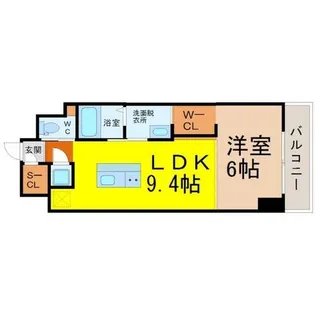 SK BUILDING-901【6階】の間取り