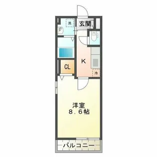 エムワン舞子【2階】の間取り