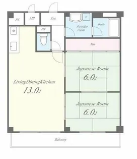 エステートサカイ【3階】の間取り