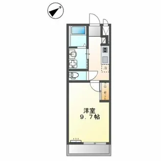 ファラリータ・ノエル【2階】の間取り
