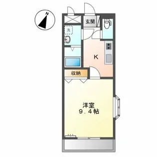 エクセレント,ON【2階】の間取り