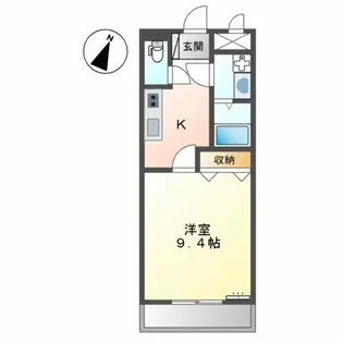 エクセレント,ON【2階】の間取り