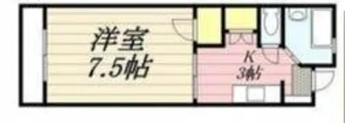 OAK VILLA 久留米【2階】の間取り