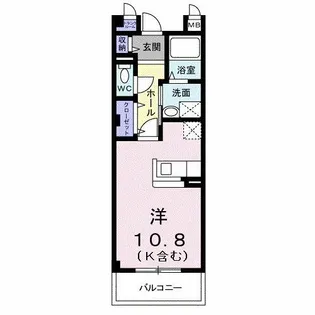ココルーナ【1階】の間取り