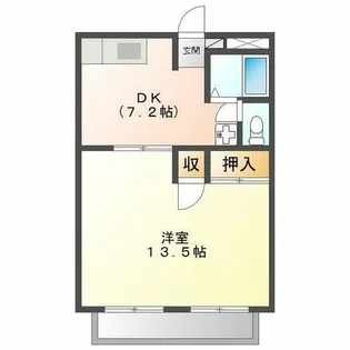 ウイングコートラ・ムール豊橋【1階】の間取り