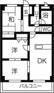 グレイス【403号室】の間取り