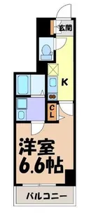 ディアレイシャス東別院Ⅲ【2階】の間取り