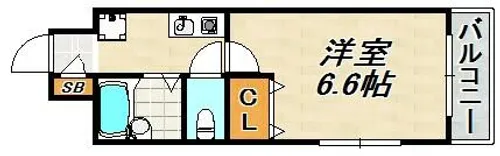 アバンティー片山【3階】の間取り