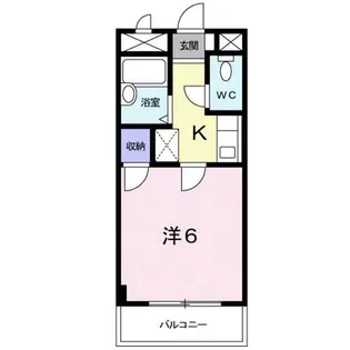 ラフィネアルブル【3階】の間取り