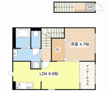 La・Felice【201号室】の間取り