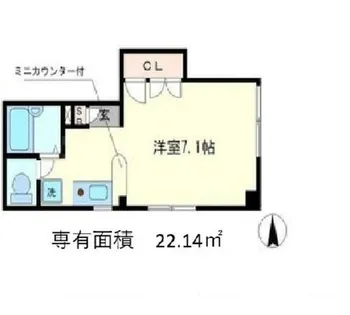 ブランニュー【1階】の間取り