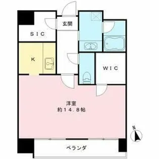 メゾン・ド・オーキッド【11階】の間取り