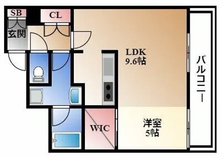 メゾン・ド・オーキッド【2階】の間取り