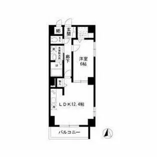 P-SQUARE Shumoku【4階】の間取り