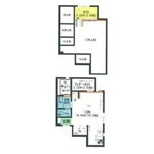 La Luce名駅南【2階】の間取り