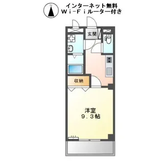 パーソナル飯田12【203号室】の間取り