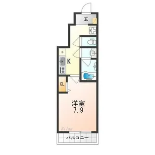 エムズアロッジオ【1階】の間取り