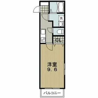 ハイツ田戸II【311号室】の間取り