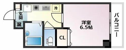 本山ヤングパレス【207号室】の間取り