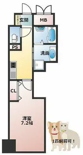 オリエントレジデンス門真栄町【1階】の間取り
