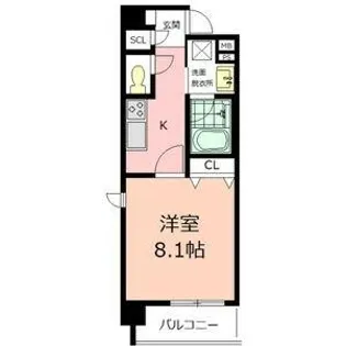 Court MARIAGE【1階】の間取り