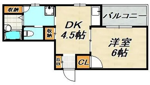 BAKER77【2階】の間取り