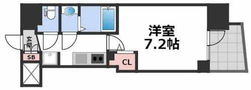 セレニテ本町東リアン【13階】の間取り