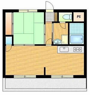 ユトリロ曙【4-C号室】の間取り