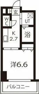 Field Village Sasashima【7階】の間取り