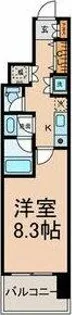 CASA+α名駅南【10階】の間取り