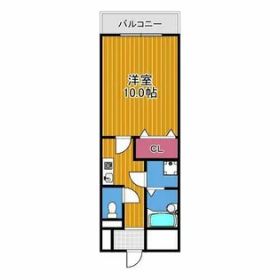 グリーンai【1階】の間取り