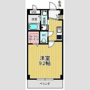 Maison Libert【206号室】の間取り