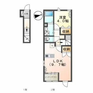 サンライズテラス【2階】の間取り