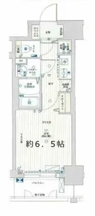 アクアプレイス天満クラシック【6階】の間取り