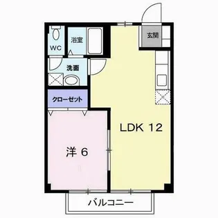 メゾン・ド・サイレンス【2階】の間取り